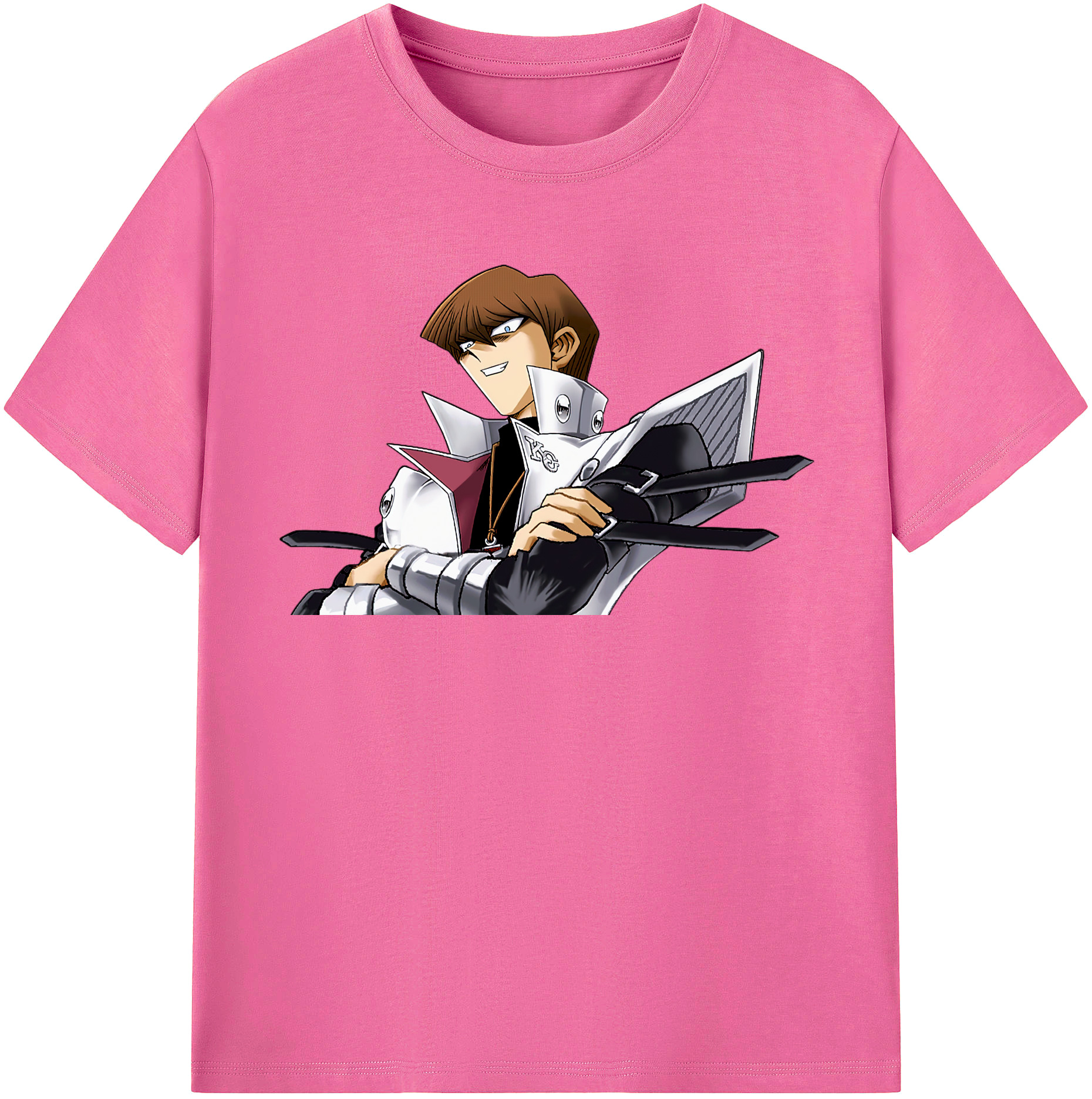 （画像用） 遊☆戯☆王 Yu-Gi-Oh! レディースカジュアルプリントTシャツ（綿100％）